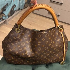 Louis Vuitton Monogram Brown Hobo Bag
